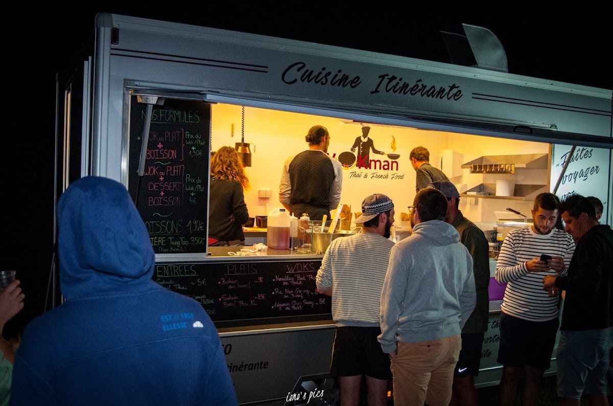 Foodtruck Wokman — food truck Asiatique à Saint-Nazaire