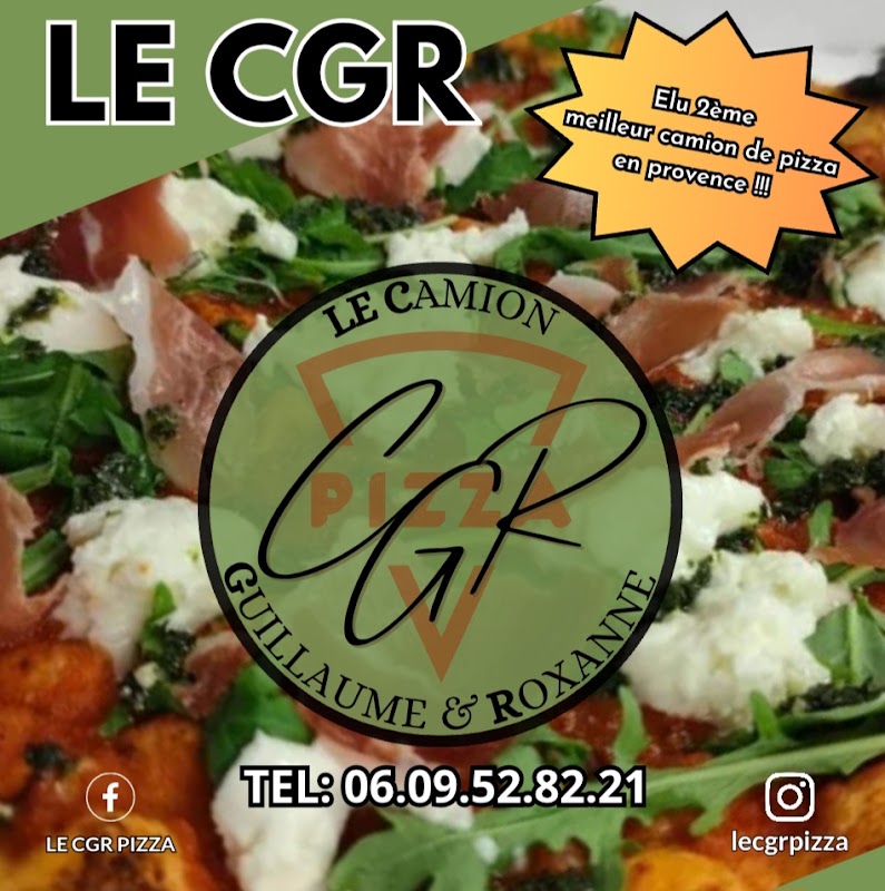 Pizza le CGR le camion de Guillaume et roxanne — food truck Pizza à Marseille
