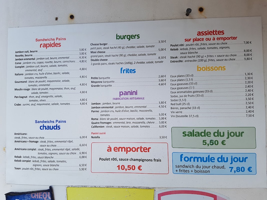 Camion Campo — food truck Autre à Ajaccio